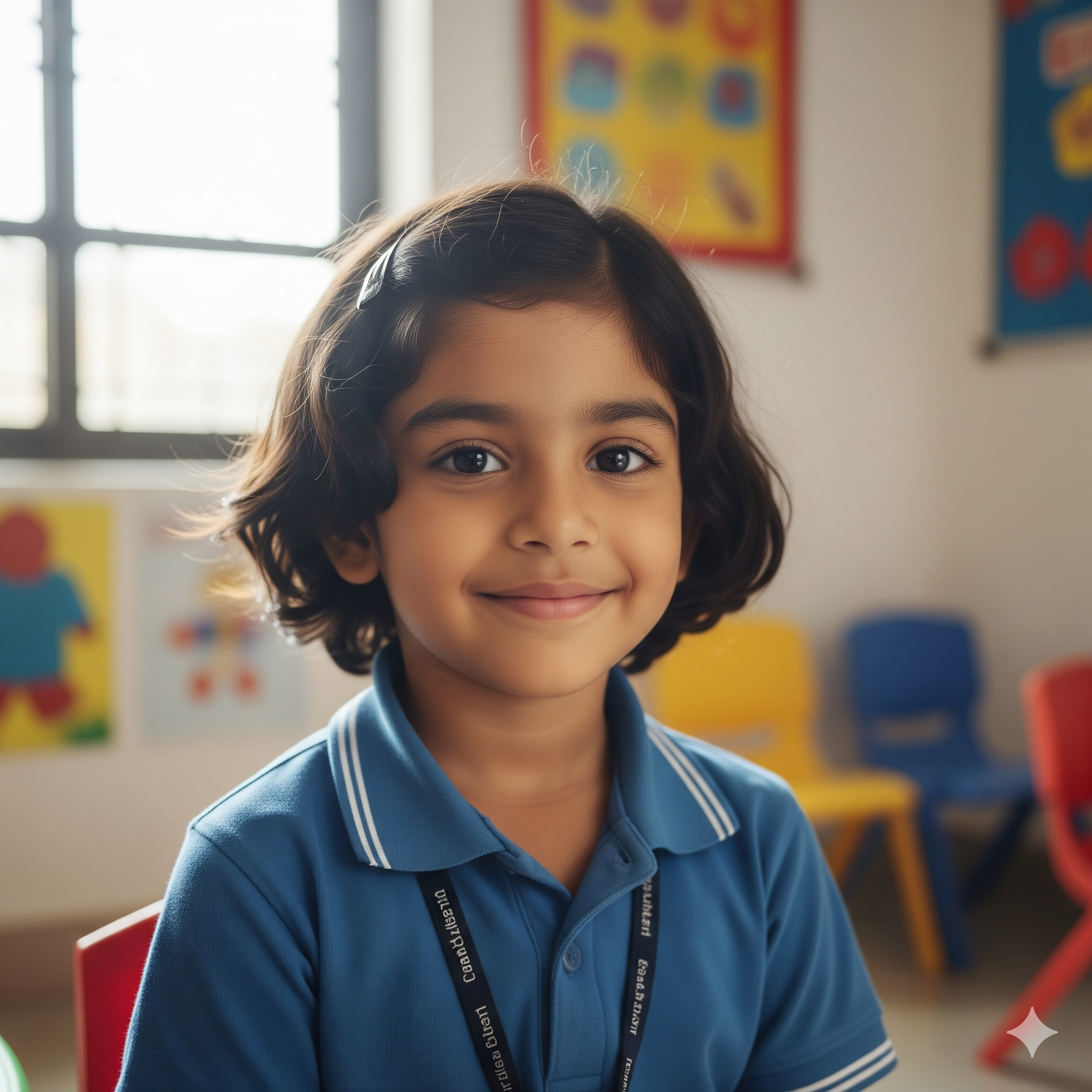 Children in LKG program activities